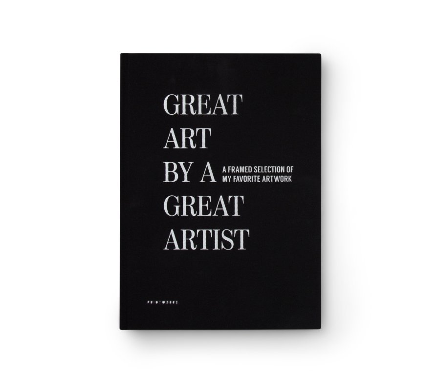 Printworks Kaderboek - Great Art - Zwart